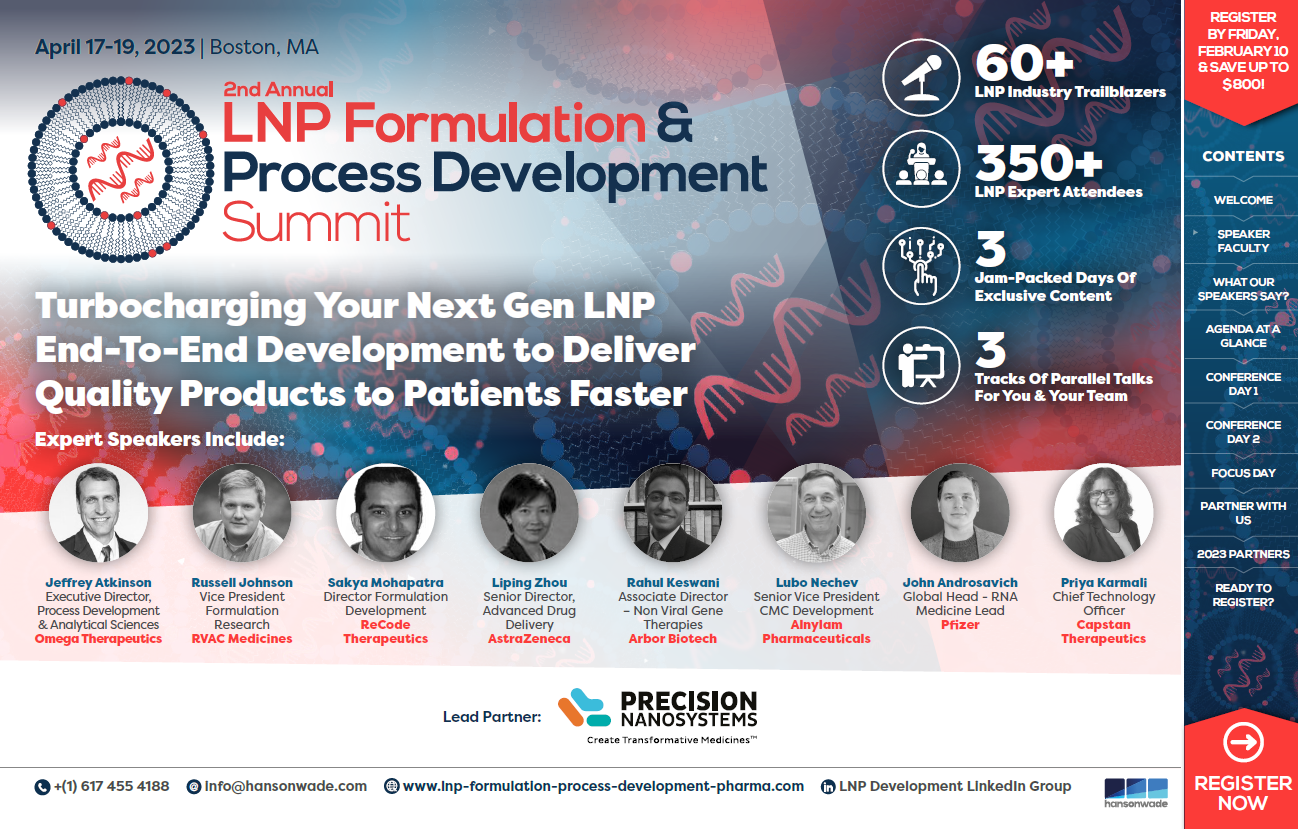 LNP Development - Full Event Guide